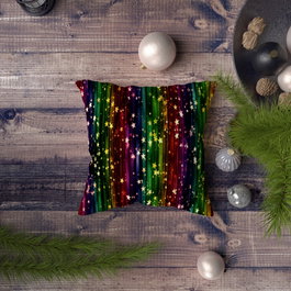Aberto Design NYXMAS055 Funda de Cojín Multicolor